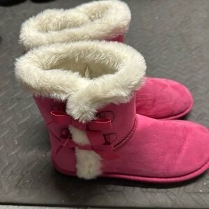 Kids Pink Boots